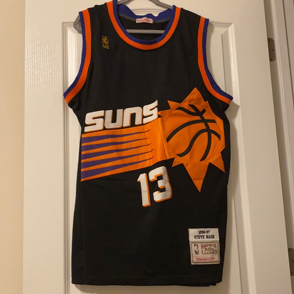 Authentic Throwback Phoenix Sun Steve Nash Jersey